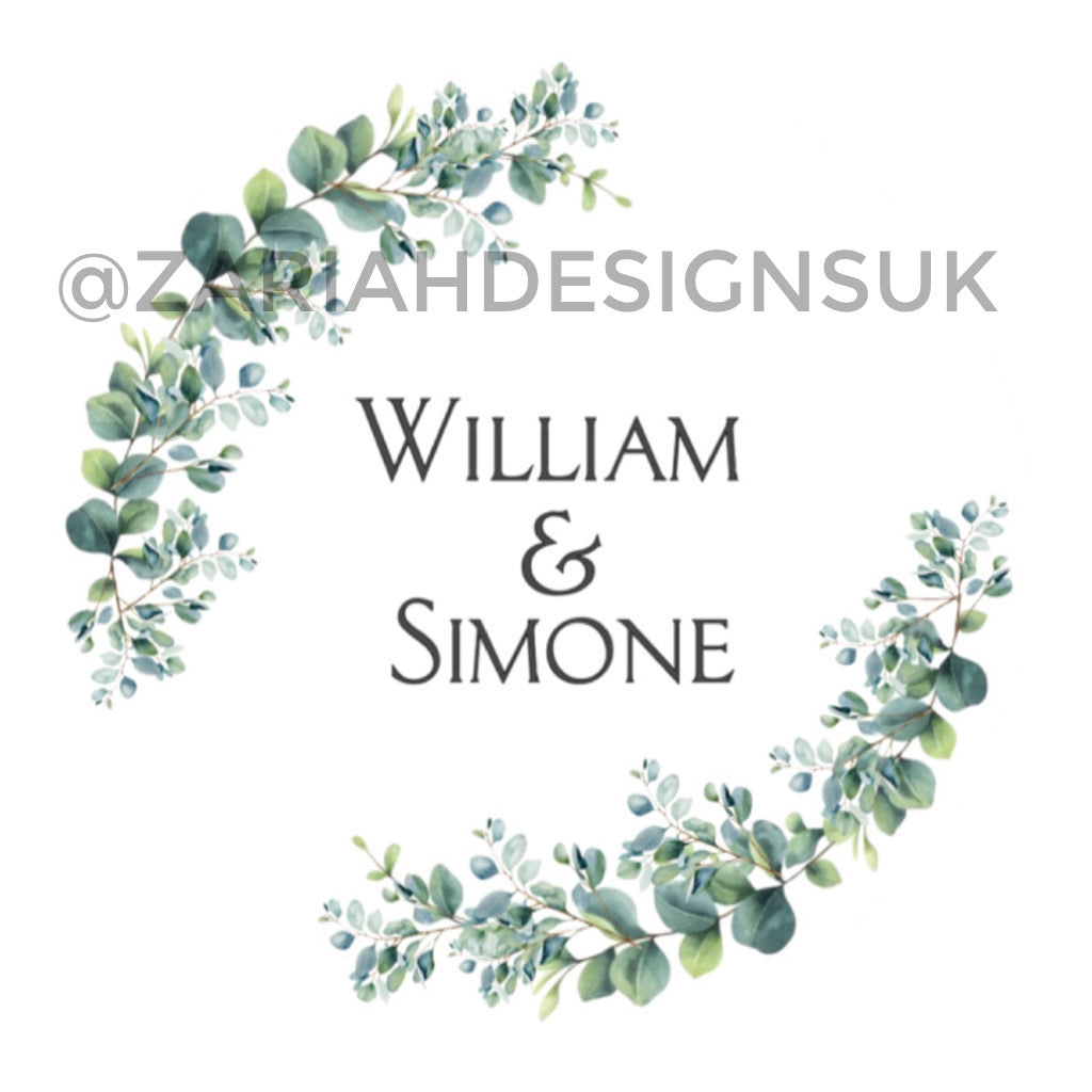 Wedding Stickers | For envelopes and favours